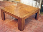 Table basse en chêne